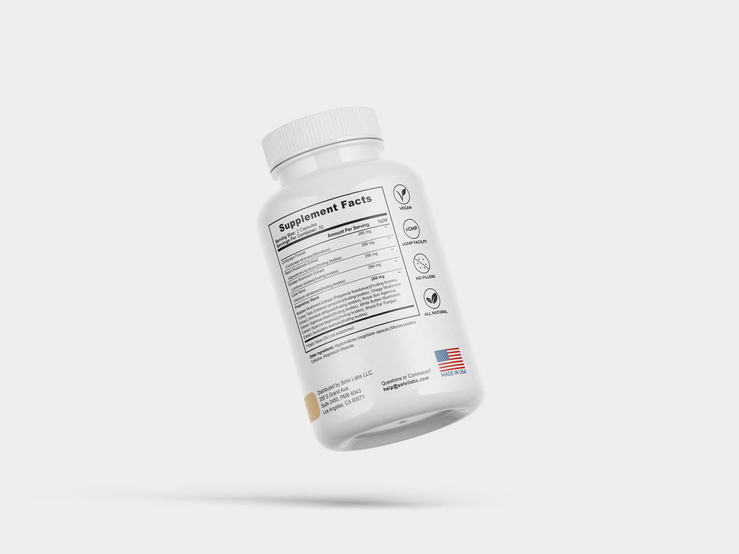 SOLVI Mushroom 10X - Solvi Labs